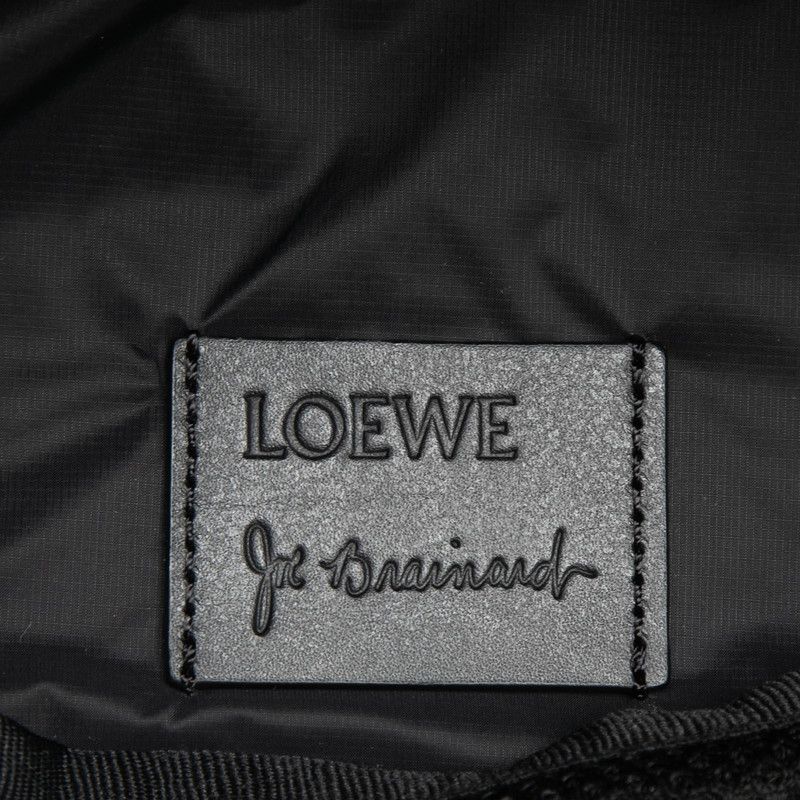 Loewe Anagram Joe Brainard Panji Roll Top Backpack Multicolor Nylon Leather 1 — view 5