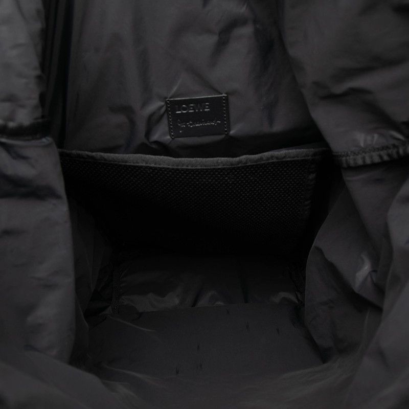 Loewe Anagram Joe Brainard Panji Roll Top Backpack Multicolor Nylon Leather 1 — view 4