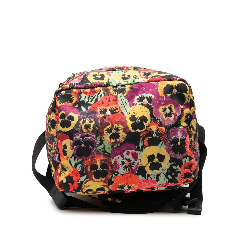 Loewe Anagram Joe Brainard Panji Roll Top Backpack Multicolor Nylon Leather 1 — view 3