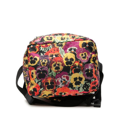 Loewe Anagram Joe Brainard Panji Roll Top Backpack Multicolor Nylon Leather 1 — view 3