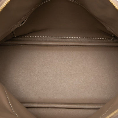 Hermes Bolide 31 2-Way Shoulder Bag Etoupe Gray Gold Taurillon Clemence 1 — view 4