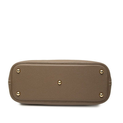 Hermes Bolide 31 2-Way Shoulder Bag Etoupe Gray Gold Taurillon Clemence 1 — view 3
