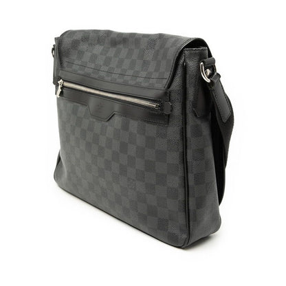 Louis Vuitton Damier Daniel MM Crossbody Shoulder Bag Black Leather 1 — view 2
