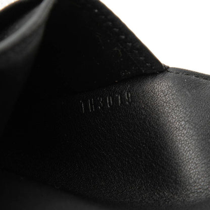 Louis Vuitton Mahina Portefeuille Amelia Bifold Wallet Black Leather — view 5