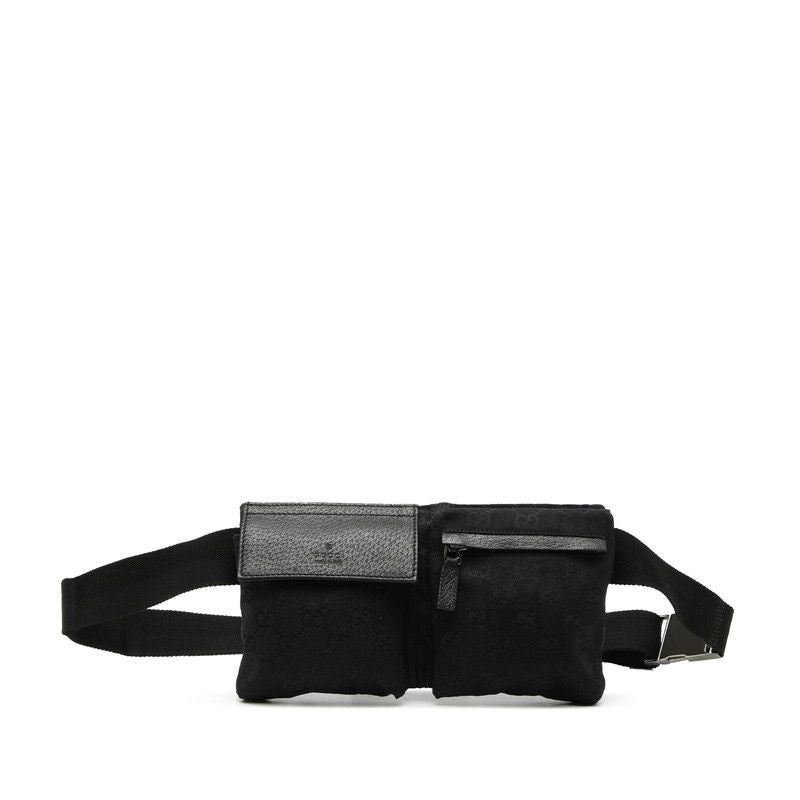 Gucci GG Canvas Belt Bag Black