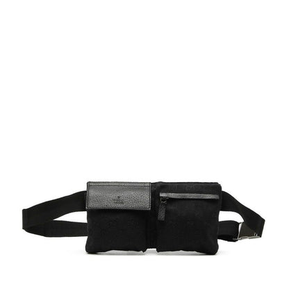 Gucci GG Canvas Belt Bag Black