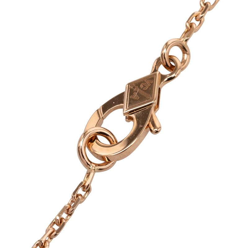 Van Cleef & Arpels Vintage Alhambra Diamond Christmas Limited Pendant Necklace — view 5