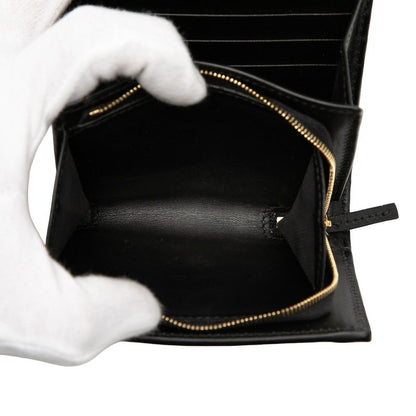 Gucci GG Matelasse Logo Bifold Wallet Black Leather 1 — view 4