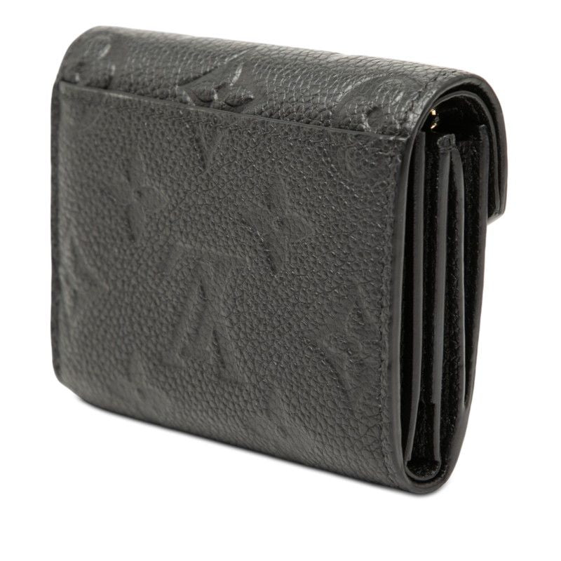 Louis Vuitton Monogram Empreinte Portefeuille Zoe Trifold Wallet Noir Black — view 2