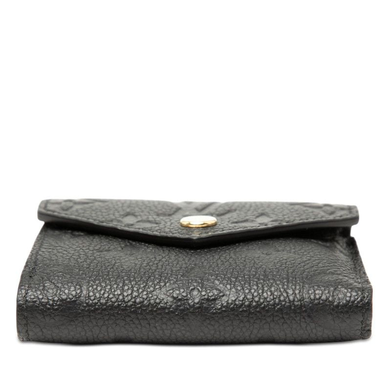 Louis Vuitton Monogram Empreinte Portefeuille Zoe Trifold Wallet Noir Black — view 3