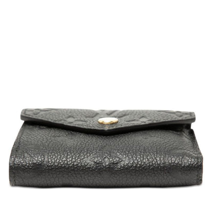 Louis Vuitton Monogram Empreinte Portefeuille Zoe Trifold Wallet Noir Black — view 3