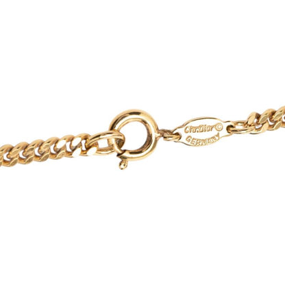 Dior Vintage Logo Necklace Gold Plated 1 — view 5