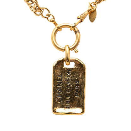 Chanel 31 Rue Cambon Vintage Necklace Gold Plated 1 — view 2