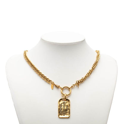 Chanel 31 Rue Cambon Vintage Necklace Gold Plated 1 — view 6