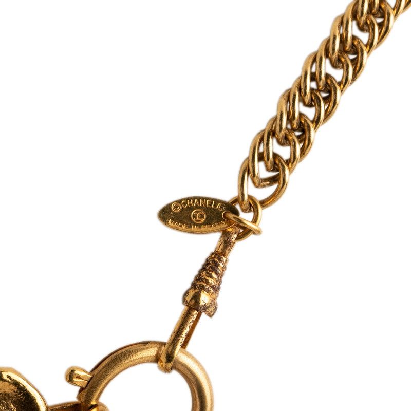 Chanel 31 Rue Cambon Vintage Necklace Gold Plated 1 — view 4