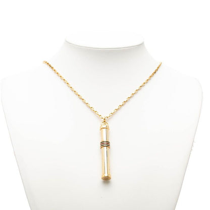Gucci Sherry Line Perfume Bottle Venetian Chain Pendant Necklace Gold Multicolor — view 5