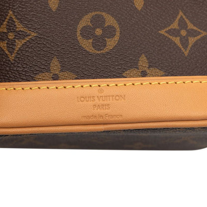 Louis Vuitton Monogram Nano Noe 2-Way Shoulder Bag Drawstring Brown Leather — view 5