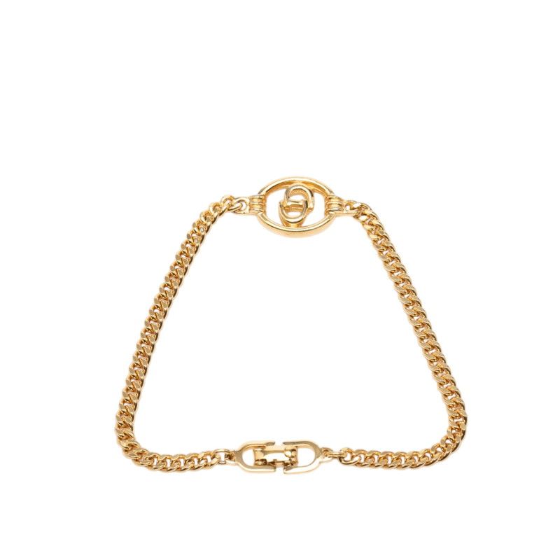 Dior CD Logo Bracelet Gold Plated 1 — view 3