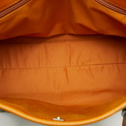 Gucci GG Supreme Tote Beige Orange Leather 1 — view 8