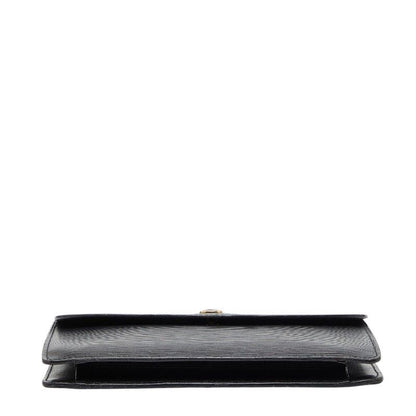 Louis Vuitton Epi Shoulder Bag Black Leather 1 — view 3