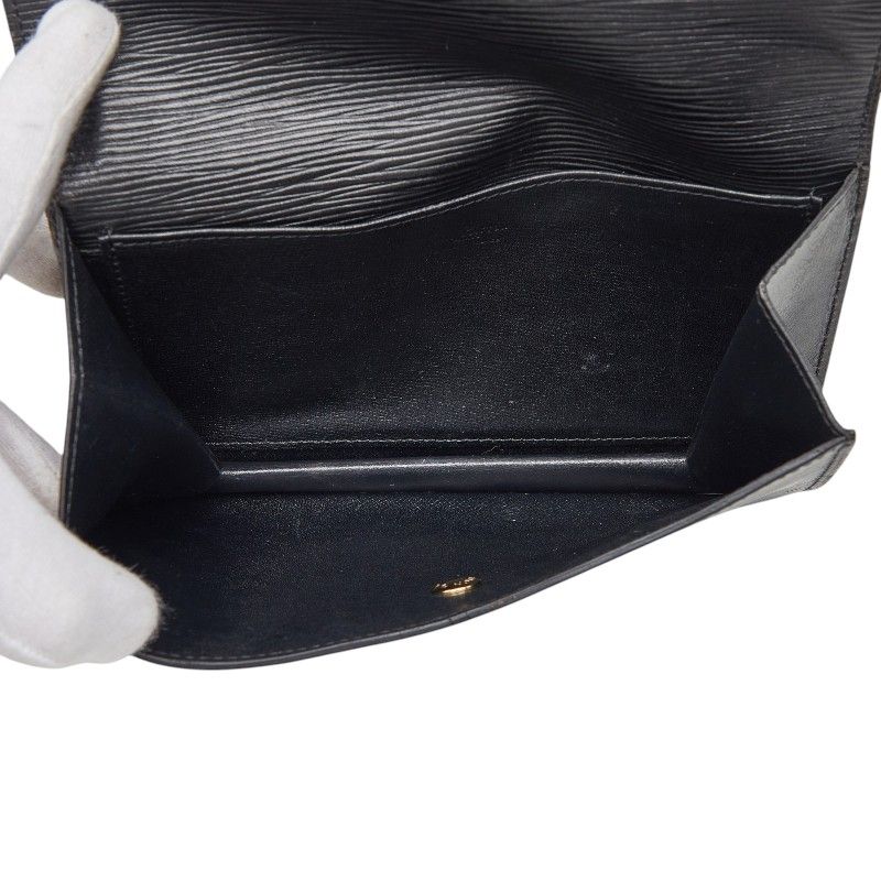 Louis Vuitton Epi Shoulder Bag Black Leather 1 — view 7