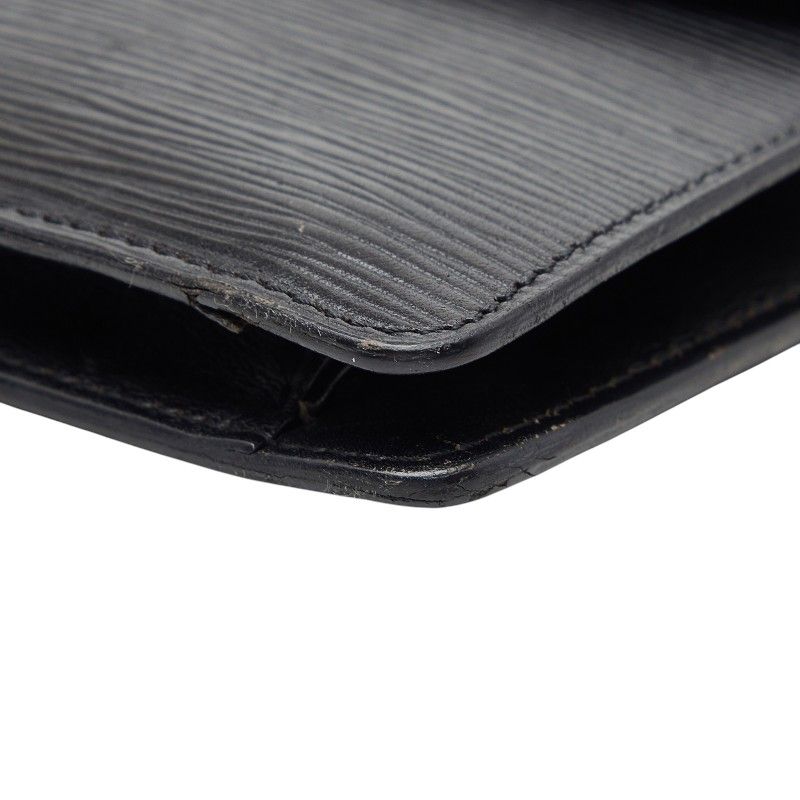 Louis Vuitton Epi Shoulder Bag Black Leather 1 — view 4