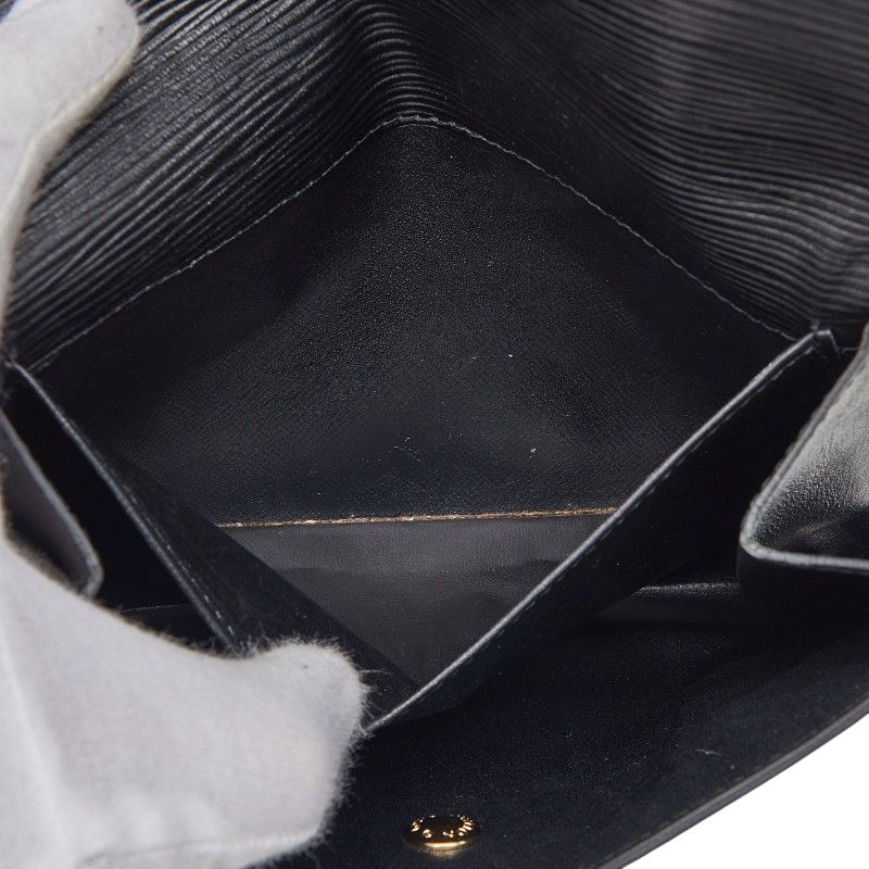 Louis Vuitton Epi Shoulder Bag Black Leather 1 — view 8