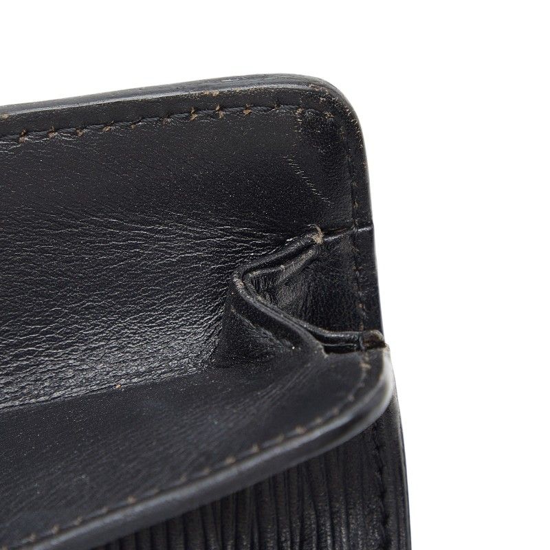 Louis Vuitton Epi Shoulder Bag Black Leather 1 — view 6