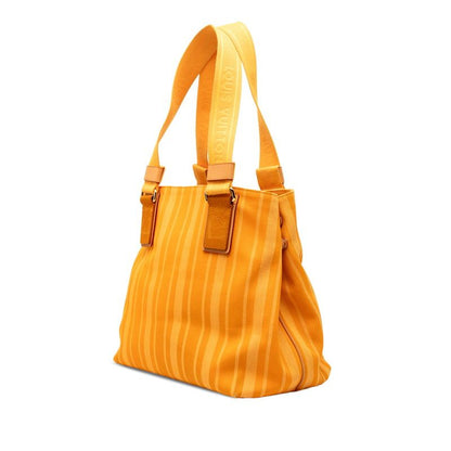 Louis Vuitton Plan Soleil Cabas PM Tote Shoulder Bag Joan Passion Yellow Canvas — view 2