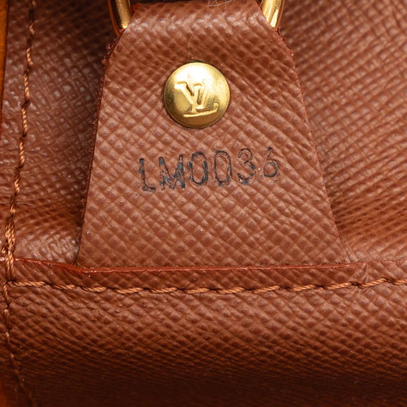 Louis Vuitton Monogram Musette Crossbody Shoulder Bag Brown Leather — view 7