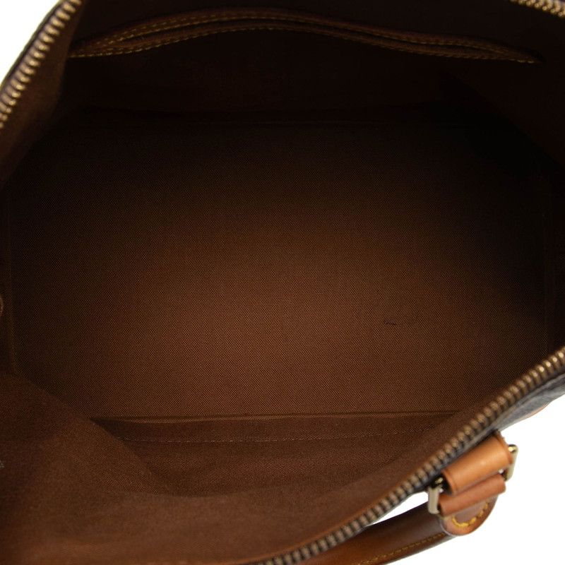 Louis Vuitton Monogram Alma PM Handbag Brown Leather — view 4