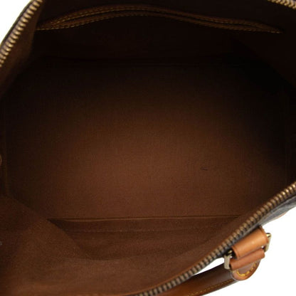 Louis Vuitton Monogram Alma PM Handbag Brown Leather — view 4