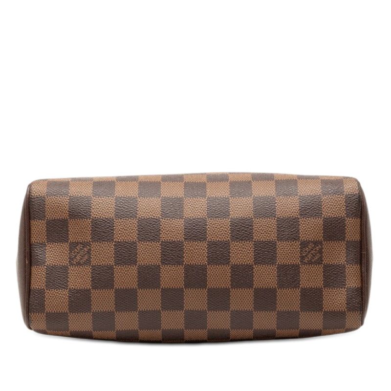 Louis Vuitton Damier Brera Handbag Brown Leather — view 3