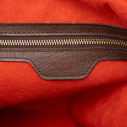 Louis Vuitton Damier Brera Handbag Brown Leather — view 5