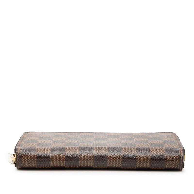 Louis Vuitton Damier Zippy Wallet Brown — view 3