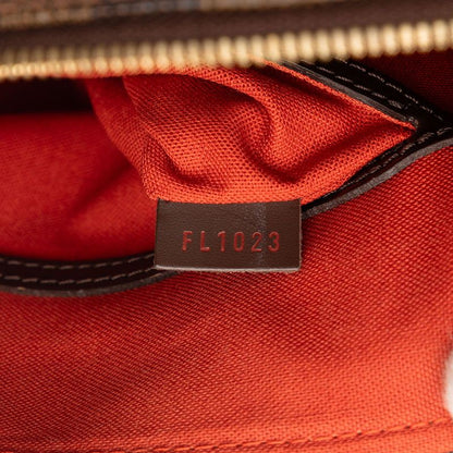 Louis Vuitton Damier Alma PM Handbag Brown Leather — view 6