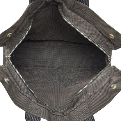 Hermes Her Line GM Tote Gray Canvas — view 8