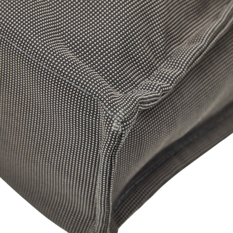 Hermes Her Line GM Tote Gray Canvas — view 4