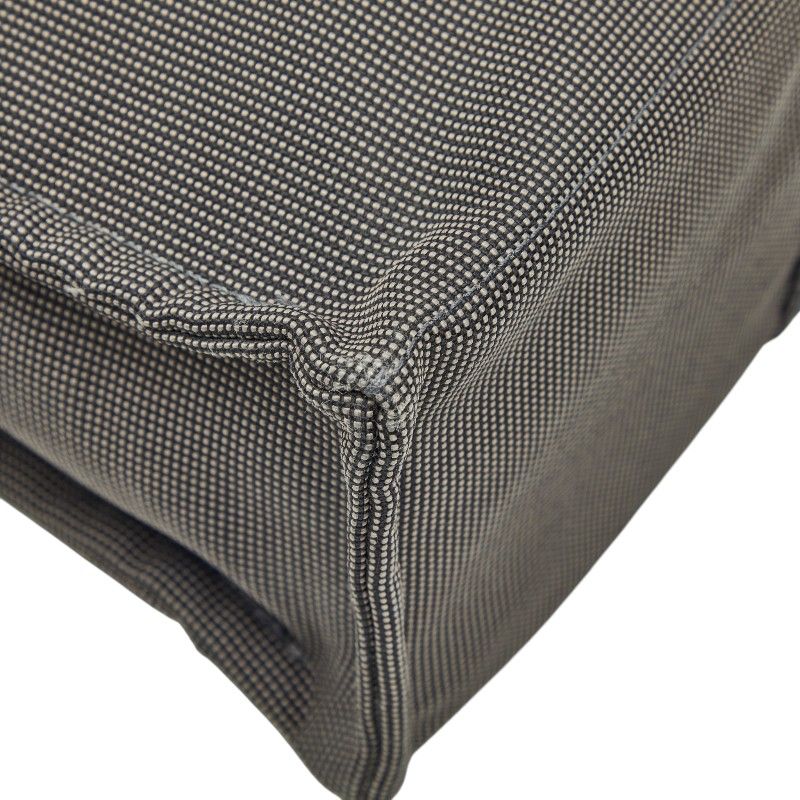 Hermes Her Line GM Tote Gray Canvas — view 7