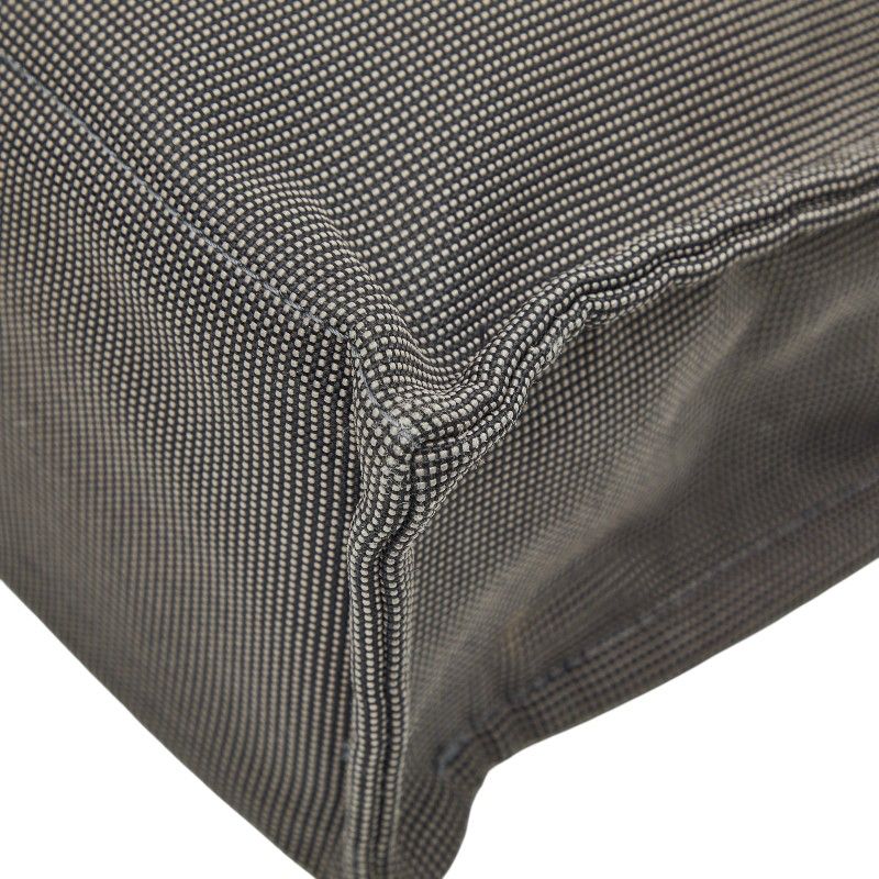 Hermes Her Line GM Tote Gray Canvas — view 6