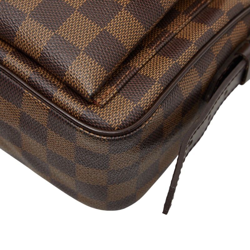 Louis Vuitton Damier Ravello PM Shoulder Bag Brown Leather — view 4