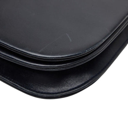 Cartier Saffiano Line Shoulder Bag Black Leather — view 4