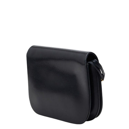 Cartier Saffiano Line Shoulder Bag Black Leather — view 2