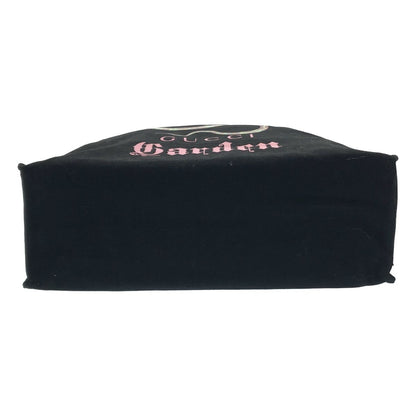 Gucci Garden Canvas Tote Black — view 4