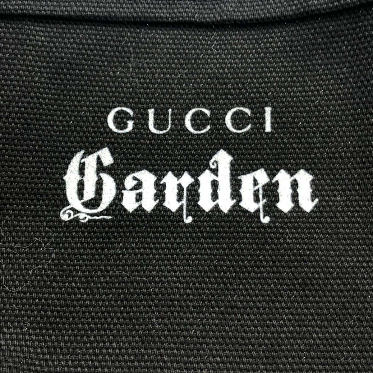 Gucci Garden Canvas Tote Black — view 5