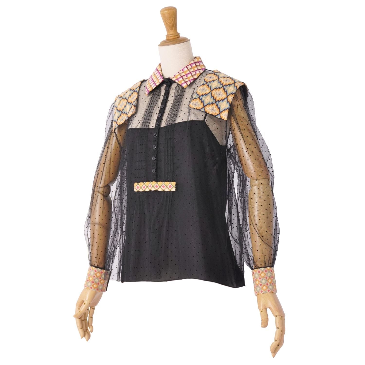 Dior Shirt Blouse Black — view 4
