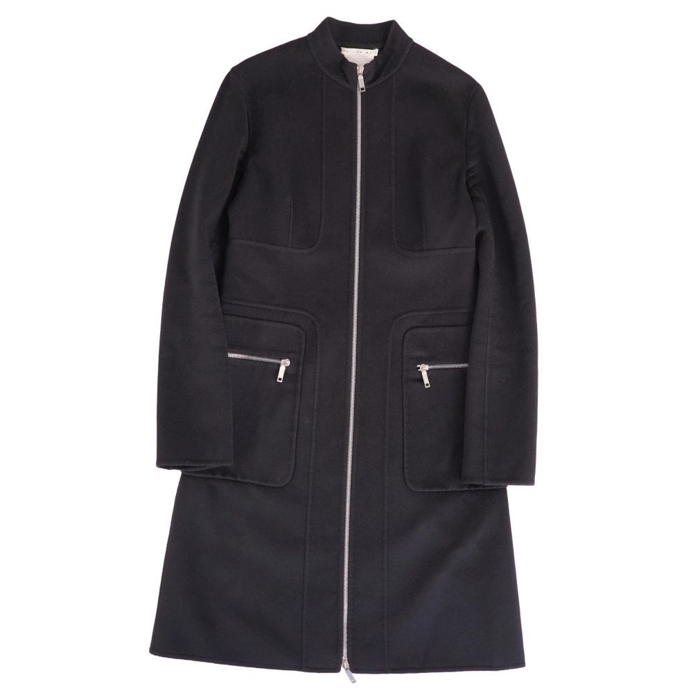 Celine Coat Long Zip Up Wool Cashmi