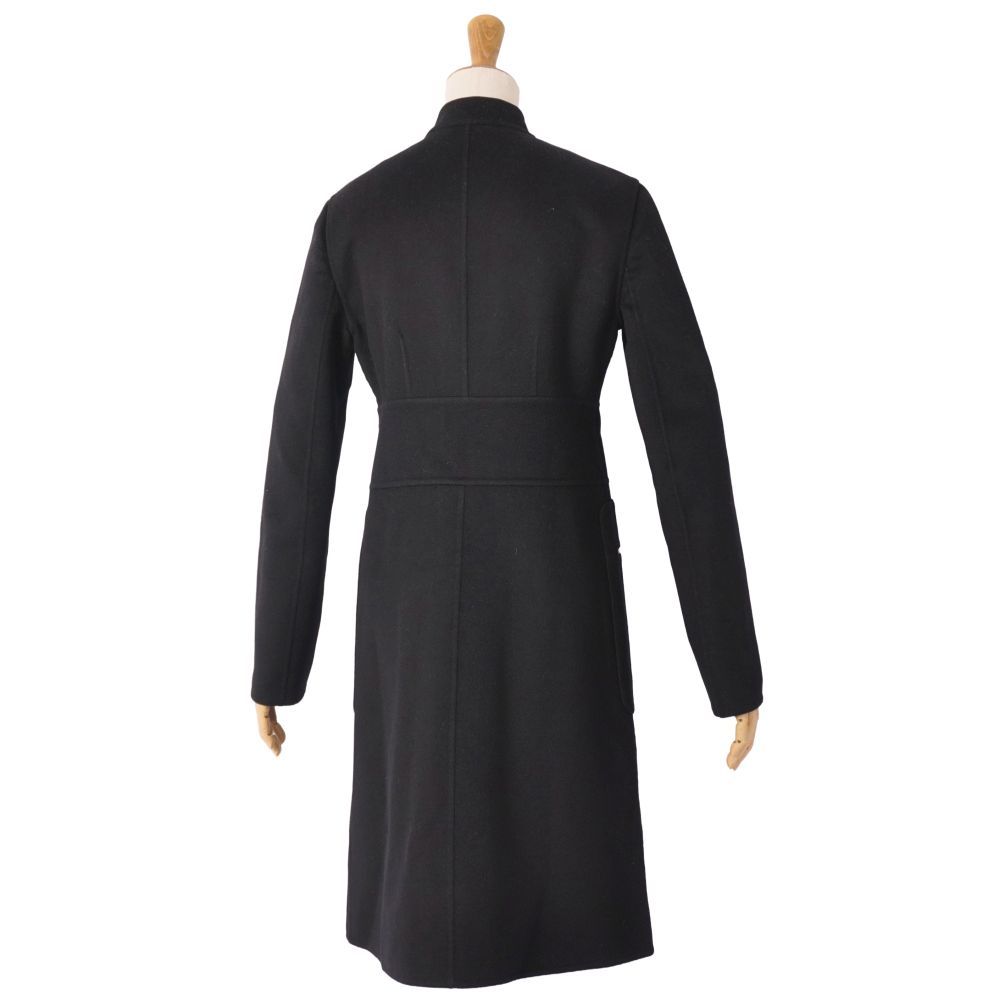 Celine Coat Long Zip Up Wool Cashmi — view 6