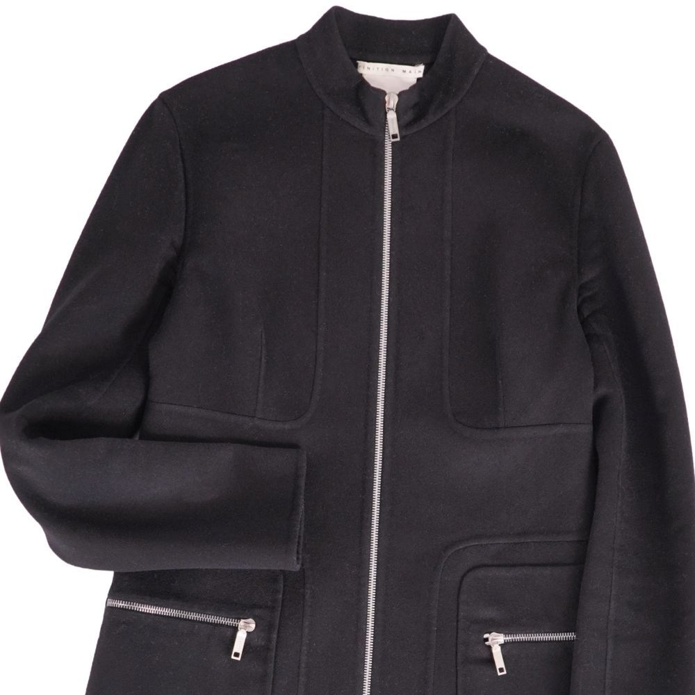 Celine Coat Long Zip Up Wool Cashmi — view 2