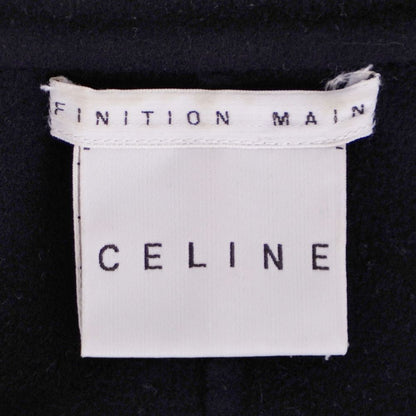Celine Coat Long Zip Up Wool Cashmi — view 9